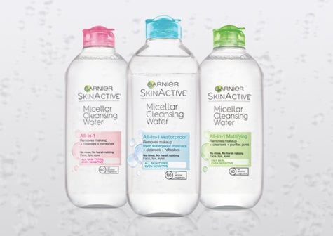 Micellar Cleansing Water Content Block Essence of Micellar